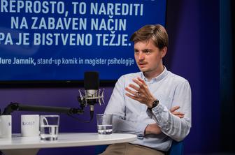 Komik in psiholog Jure Jamnik: Psihološka pomoč je postala velik posel