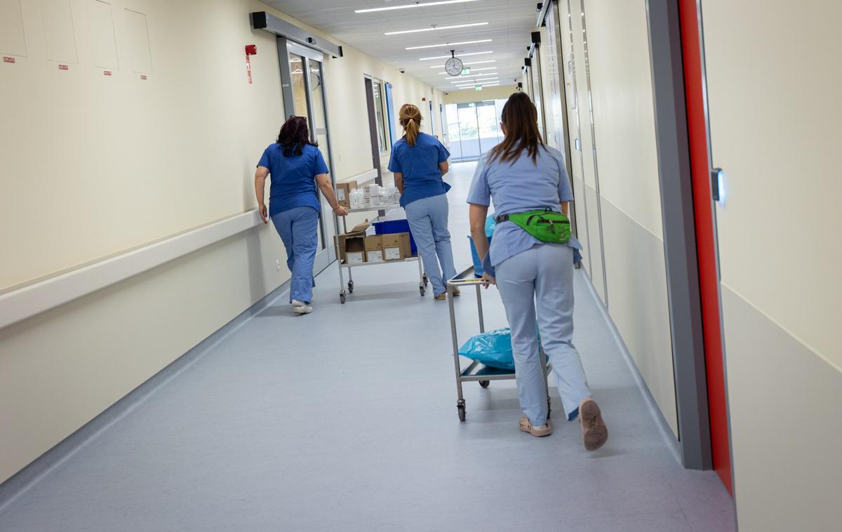 Marko Jug in Valentina Prevolnik Rupel, UKC | Foto STA