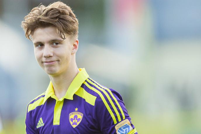 Luka Zahović | Luka Zahović je najmlajši slovenski strelec v glavnem delu lige prvakov. Rekord je v njegovih rokah že 11 let. | Foto Vid Ponikvar
