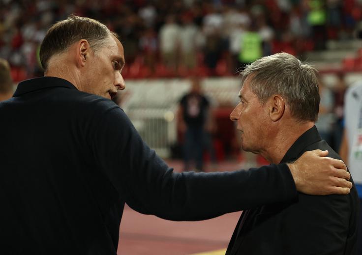 Selektor Anglije Thomas Tuchel je v Beogradu dosegel pomembno zmago, s katero se je zasidral na vodilnem položaju kvalifikacijske skupine za SP 2026. | Foto: Reuters