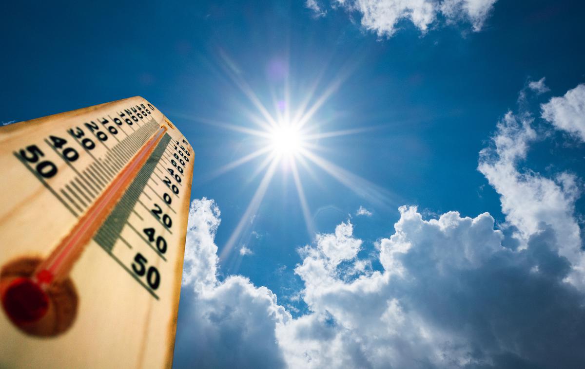 vročina vreme | Povprečna temperatura se v Sloveniji lahko poviša za šest stopinj. | Foto Thinkstock