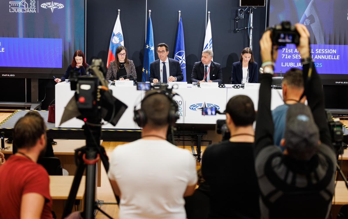 Nato v Ljubljani | V Ljubljani se je začelo 71. letno zasedanje Parlamentarne skupščine zveze Nato. | Foto STA