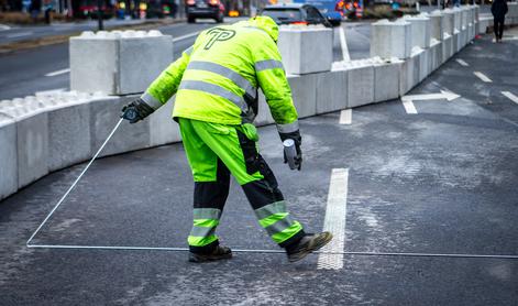 Ta pomembna cesta v Ljubljani bo konec tedna zaprta