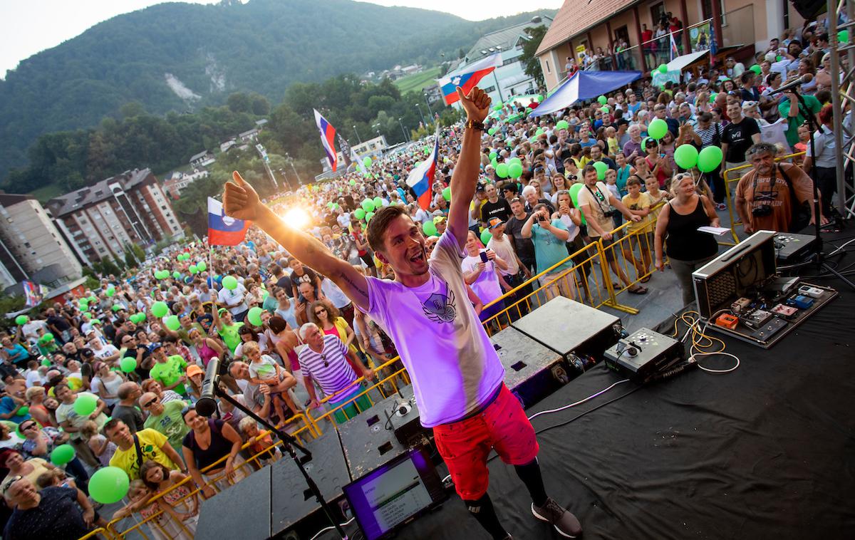 Primož Roglič sprejem Zagorje | Foto Urban Urbanc/Sportida