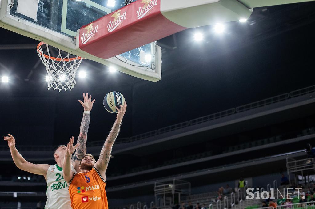 Finale DP v košarki (2. tekma): Cedevita Olimpija - Helios Suns