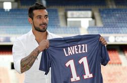 Lavezzi: PSG bi moral v lov za De Rossijem