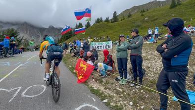 Ko rekreativec zavije na traso 19. etape Toura: mali pekel v Alpah