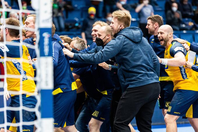 Švedi so se po zaostanku vrnili v igro in na koncu slavili. | Foto: Guliverimage/Vladimir Fedorenko