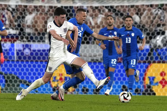 Zvezdnik Arsenala Declan Rice je pristopil do njega in mu dejal, da spoštuje njegovo kariero. | Foto: Guliverimage