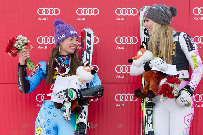 Tina Maze Lindsey Vonn | Tina Maze in Lindsey Vonn pred desetletjem na Mariborskem Pohorju | Foto Guliverimage