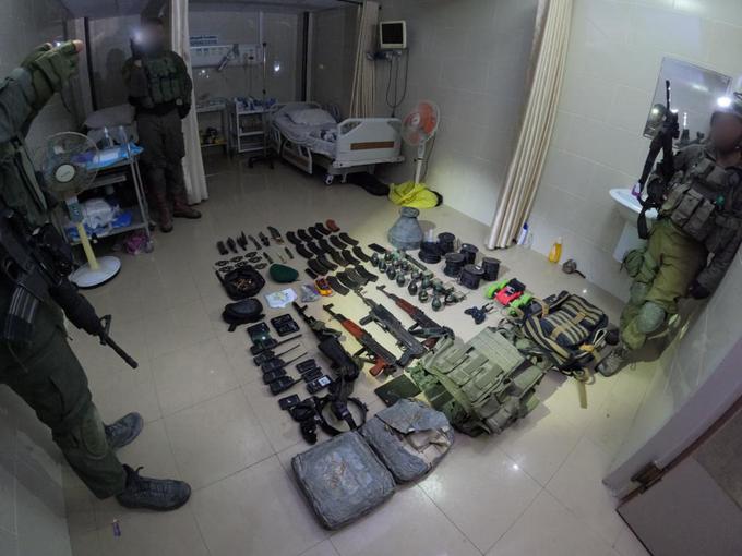 orožje, bolnišnica Al Quds | Foto: omrežje X/necenzurirano.si