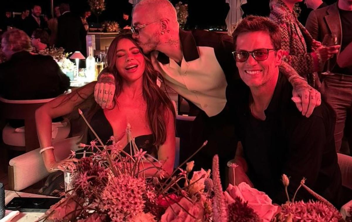 Vergara in Brady | Fotografijo druženja s Tomom Bradyjem je Sofia Vergara objavila tudi na Instagramu. | Foto Instagram/sofiavergara