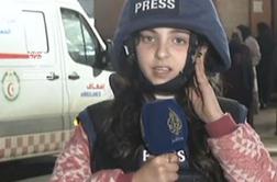 Enajstletna poročevalka iz Gaze: Ni me strah #video
