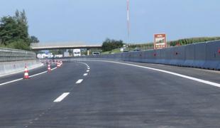 Nesreča na štajerski avtocesti: predor Golo rebro znova odprt
