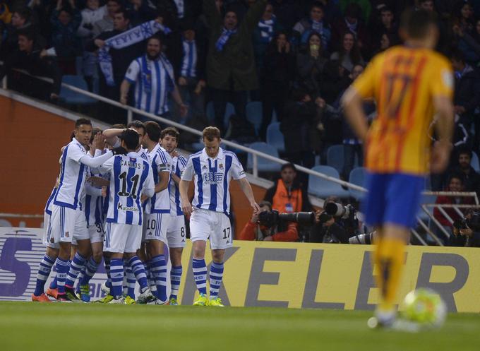 Štadion Anoeta je v zadnjih letih neosvojljiva trdnjava za nogometaše Barcelone. V soboto so doživeli nov šok. | Foto: 