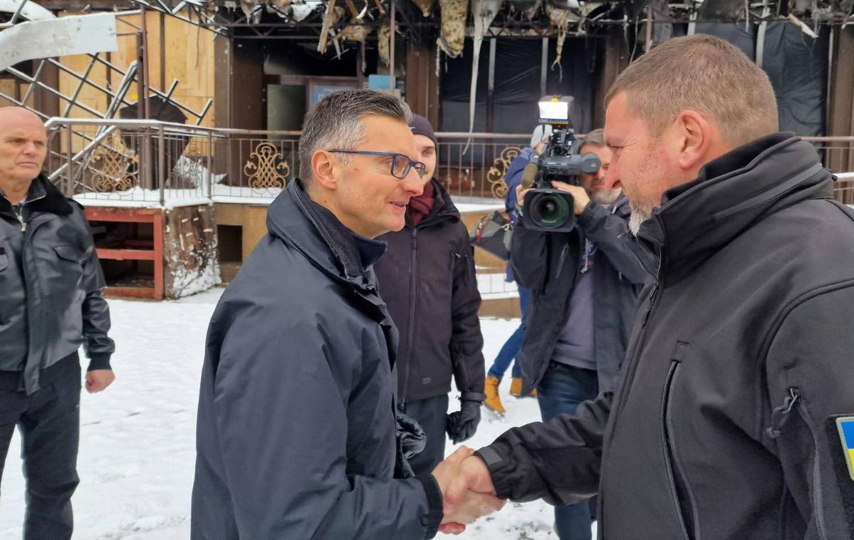 Marjan Šarec, obisk Kijev | Foto Mors