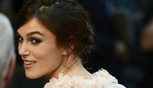 Keira Knightley na medenih tednih na Korziki