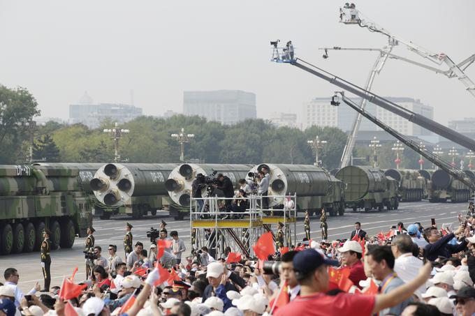 Kitajska vojaška parada | Foto: Reuters