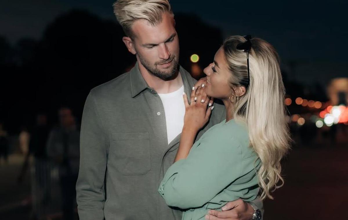 Ruben Van Gucht | Belgijska pisateljica Charlotte Van Looy je svojemu partnerju, belgijskemu novinarju Rubenu Van Guchtu, za rojstni dan namenila nenavadno čestitko in želje. | Foto Instagram/charlottevanlooy