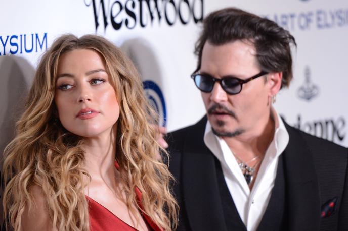 Amber Heard, Johnny Depp | Bitka med nekdanjima zakoncema še ni končana. | Foto Getty Images
