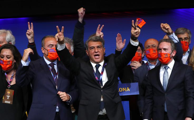 Laporta je v ugotovitvah, ki jih je klub objavil na spletni strani, predstavil izsledke preiskave. | Foto: AP / Guliverimage
