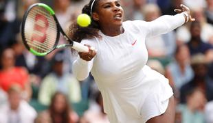 Znane polfinalistke Wimbledona, Williamsova s težavami