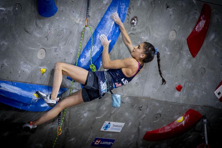 Natalia Grossman je najboljša v balvanih. | Foto: Ana Kovač