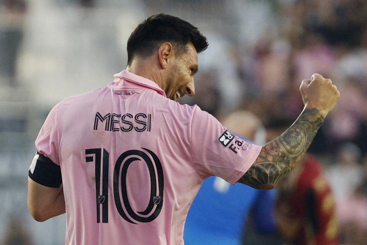 Argentinski nogometni bog Lionel Messi se je letos preselil v Miami v ZDA.  | Foto: Guliverimage