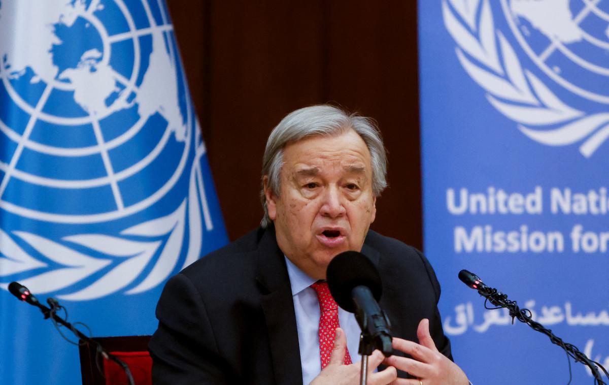 Antonio Guterres | Generalni sekretar ZN Antonio Guterres je potrdil, da se obtožbe, ki jih preiskujejo tudi Združeni narodi, nanašajo na 12 ljudi. Devet so jih odpustili, eden je mrtev, identiteto dveh drugih pa še ugotavljajo. | Foto Reuters