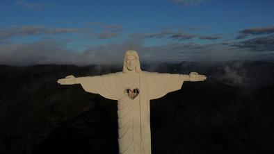 V brazilskem mestu postavili ogromen kip Jezusa Kristusa