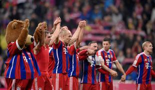 Klopp po peti zaporedni ničli: En polčas je proti Bayernu premalo