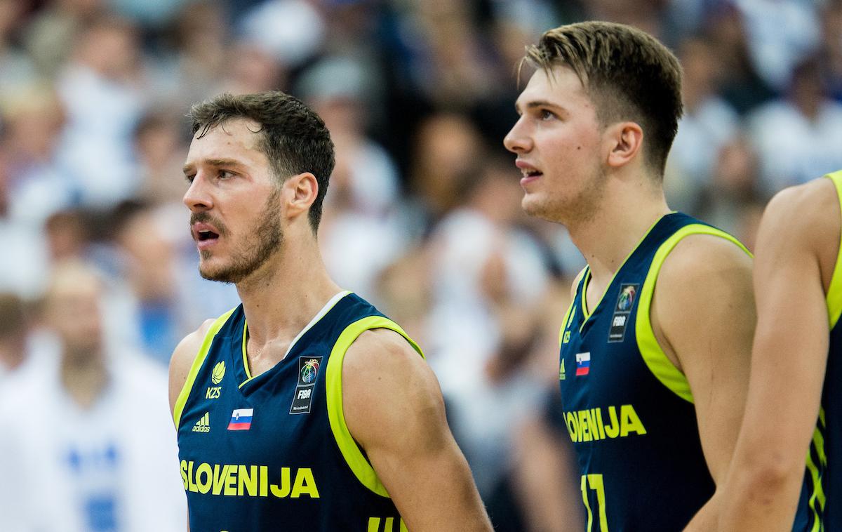 Goran Dragić in Luka Dončić | Foto Vid Ponikvar