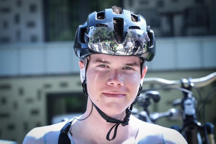 Sven Aleksander Mernik | 19-letni slovenski kolesar Sven Aleksander Mernik bo kariero nadaljeval v razvojni ekipi Visme.  | Foto Ana Kovač