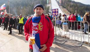 Planica očarala tudi Srba: Navijam za našega ''Peru'' (fotozgodba)