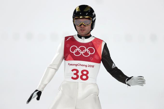 Jernej Damjan še ni "osvojil" velike olimpijske skakalnice. | Foto: Getty Images
