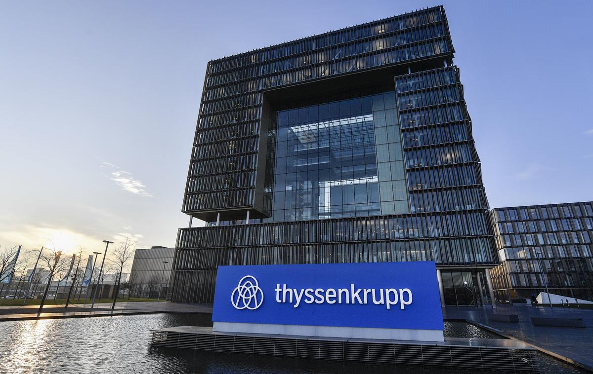 Thyssenkrupp | Ogromen poslovni konglomerat, čigar zgodovina sega v začetek 19. stoletja, je pred kratkim že napovedal množična odpuščanja v jeklarski enoti in proces odcepitve nekaterih delov podjetja. | Foto Guliverimage