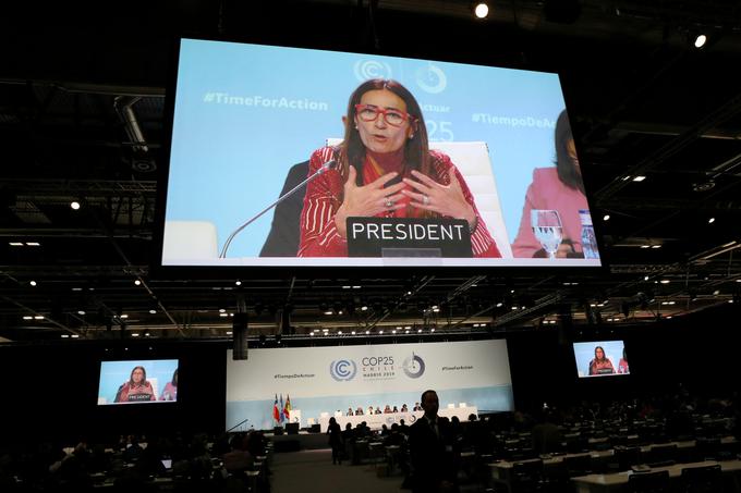 V preteklem tednu je v Madridu potekala konferenca proti podnebnim spremembam. | Foto: Reuters