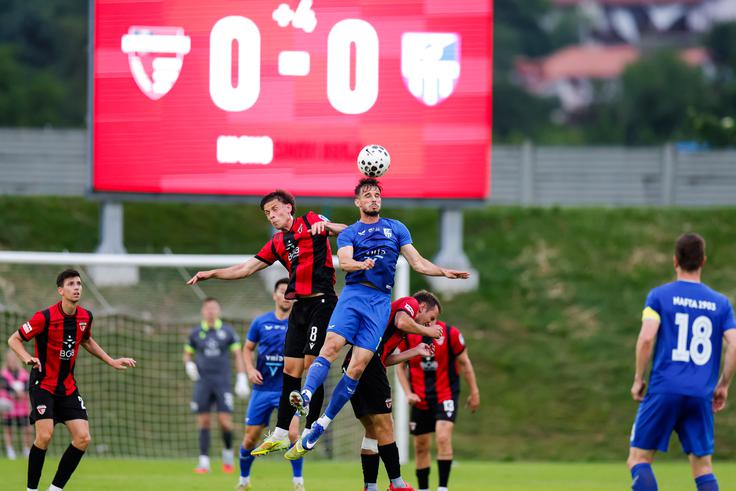 Ajdovci so brez lige ostali po dodatnih kvalifikacijah proti Nafti. | Foto: Aleš Fevžer