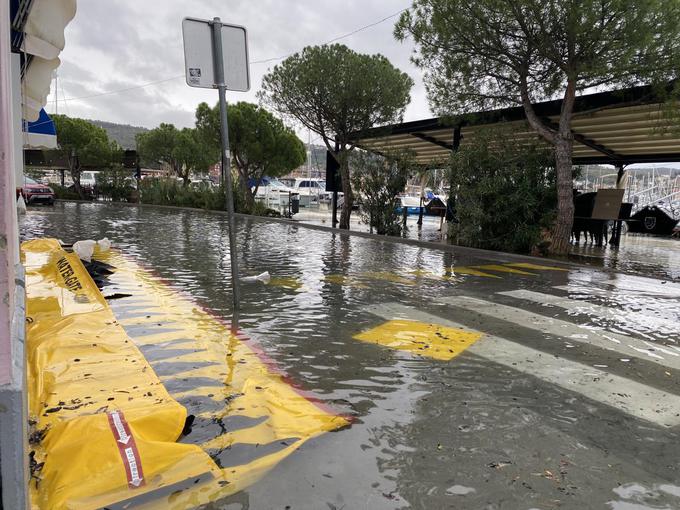 Nevarnost poplav na Obali ostaja | Foto: Občina Izola