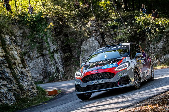 Jan Medved in Izidor Šavelj (ford fiesta rally4) tretja skupno v slovenskem DP in druga v diviziji II.  | Foto: WRC Croatia