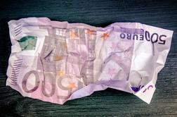 Pozor, Slovenija: policija išče lastnika bankovca za 500 evrov