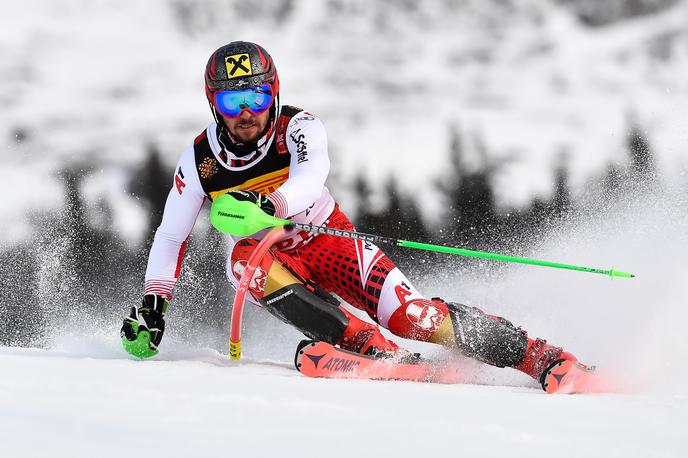 Marcel Hirscher | Marcel Hirscher je z novim naslovom svetovnega slalomskega prvaka potrdil svoj primat na slalomskem prestolu.  | Foto Getty Images