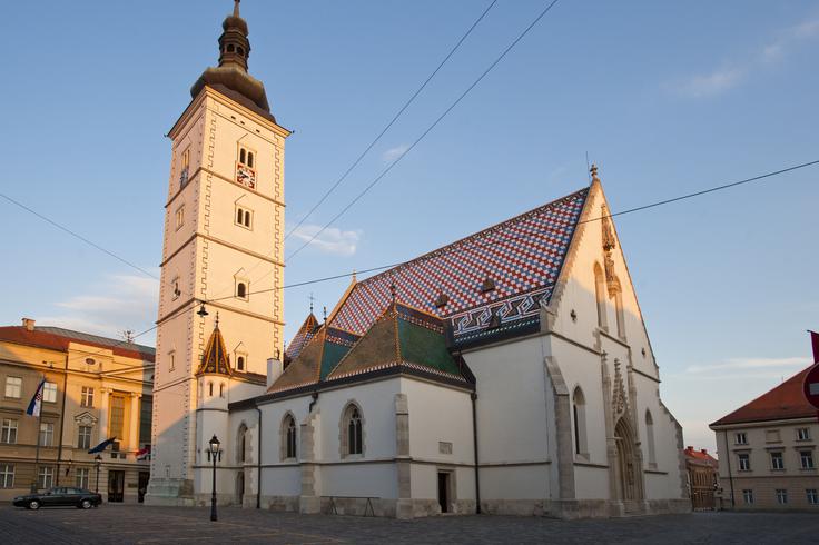 Trg svetega Marka v Zagrebu je kraj, kjer naj bi usmrtili Matijo oziroma Ambroza ali Ambroža Gubca. | Foto: Guliverimage/Vladimir Fedorenko