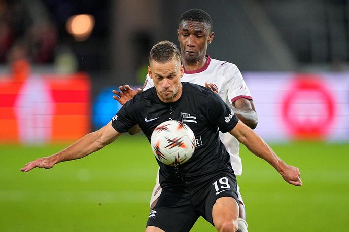 Sturm Graz Tomi Horvat | Tomi Horvat na tekmi prvega kroga evropske lige. | Foto Reuters