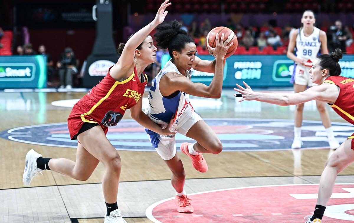 EuroBasket Francija Španija | Španke so v polfinalu za točko premagale Francozinje. | Foto Guliverimage