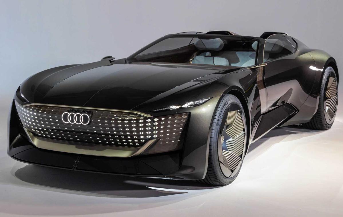 Audi skysphere | Audi je s konceptom skysphere ustvaril futuristični avto, ki pa ne bo prešel v proizvodnjo. | Foto Audi