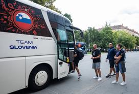 Slovenija trening Belgija