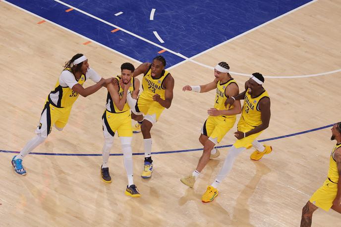 Indiana Pacers | Indiana Pacers so po podaljšku dobili prvo tekmo finala vzhoda. | Foto Reuters
