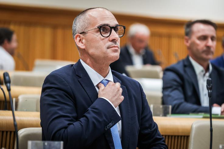 Tadej Ostrc | Foto: Daniel Novakovič/STA