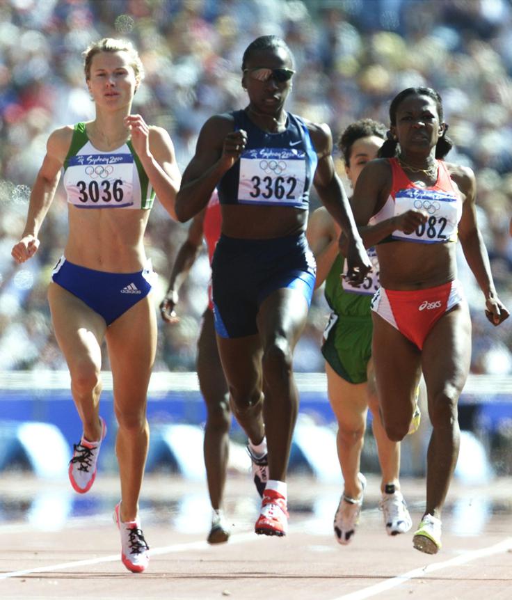 Brigita Langerholc Na olimpijskih igrah v Sydneyu leta 2000 je bila četrta v teku na 800 metrov. | Foto: Reuters